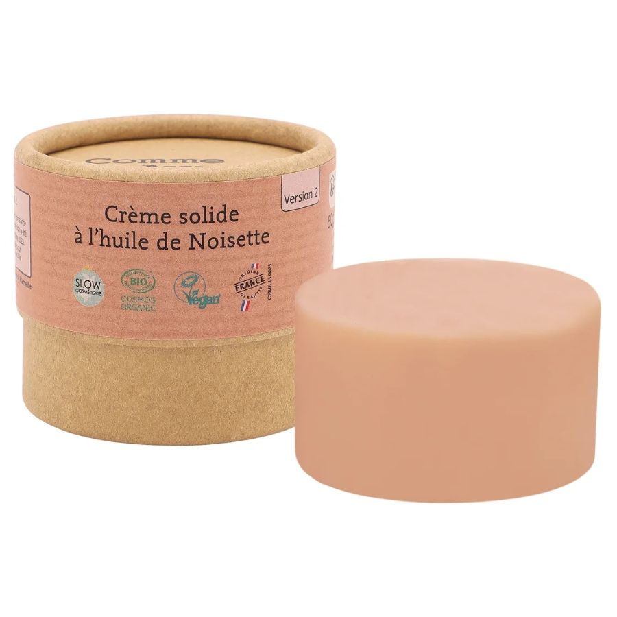 Crème solide à l'huile de noisette Comme Avant