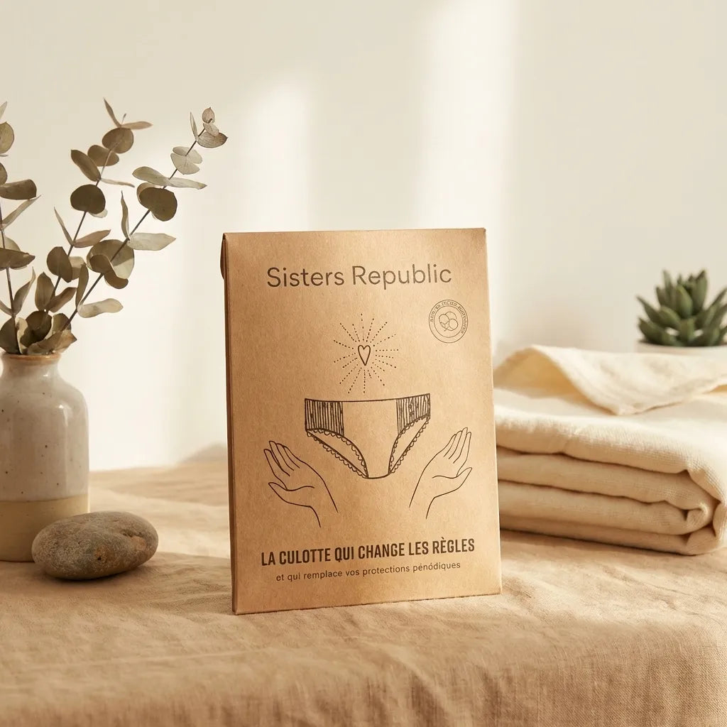 Culotte menstruelle Sidonie Sisters Republic taille M absorption super