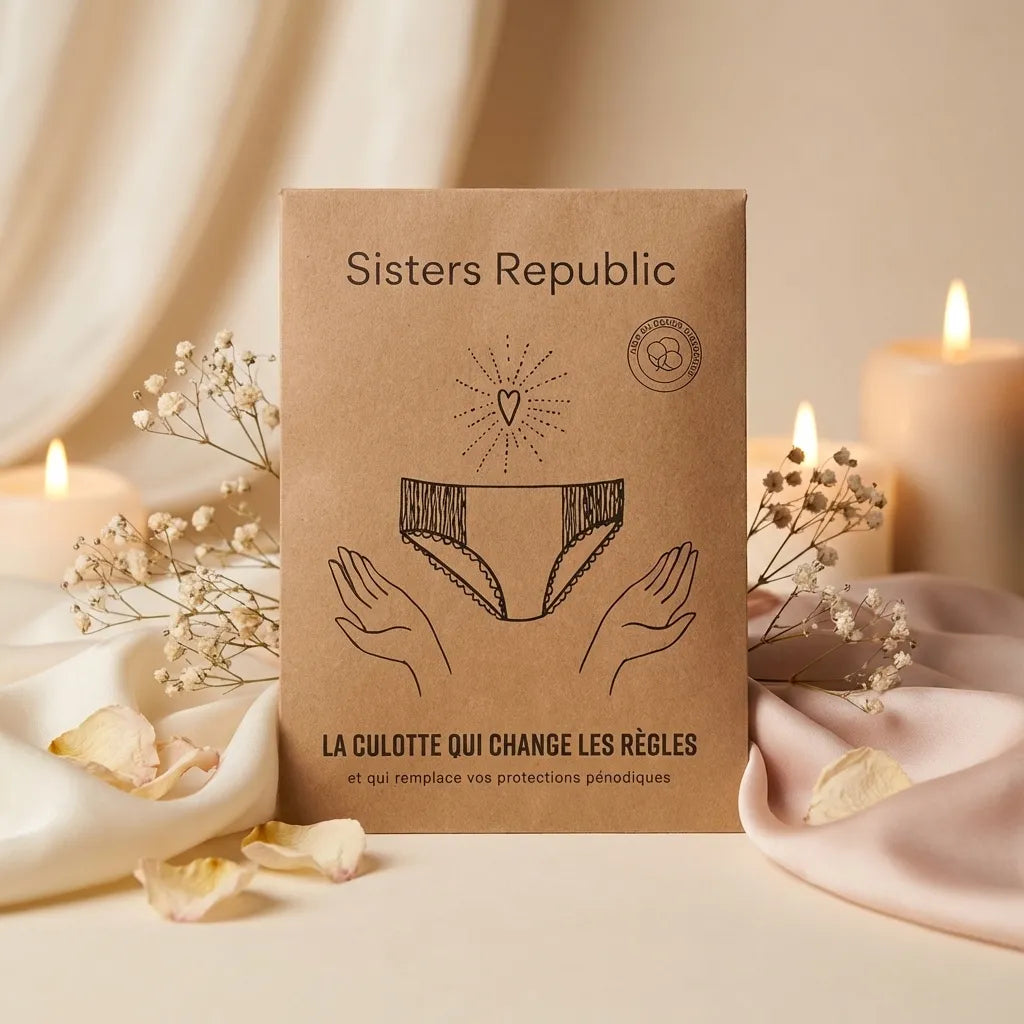 Culotte menstruelle Sidonie Sisters Republic taille S absorption super
