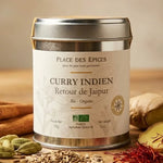 Curry Indien Bio Retour de Jaipur 50g Place des épices avec épices entières et gingembre frais