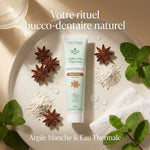 Denticlay Anis Digestif 75ml tube avec argile blanche et eau thermale, ingrédients naturels