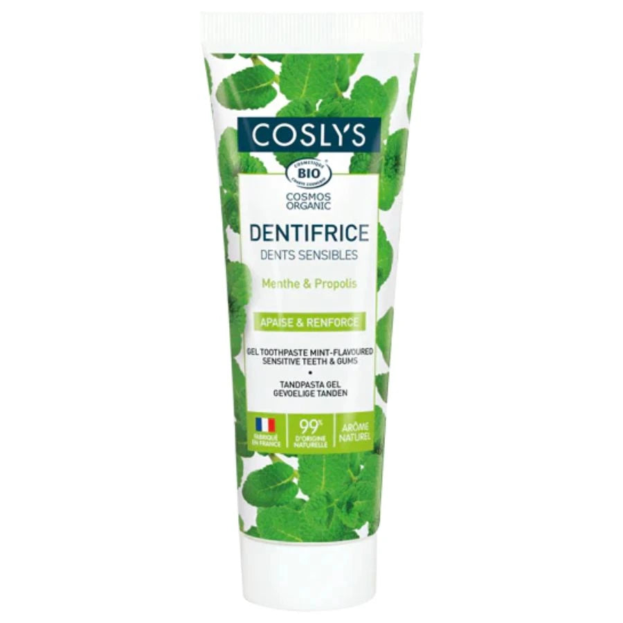un dentifrice pour les dents sensibles de la marque coslys
