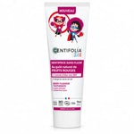 Dentifrice Fruits Rouges Centifolia 75ml pour enfants, tube blanc avec étiquette magenta