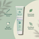 Dentifrice Sauge bio 75ml avec argile et eau thermale - nettoyage doux, gencives apaisées, émail renforcé
