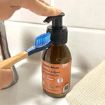 Zoom sur la flacon pompe de dentifrice à l'argile blanche gout fraise de 180 ml Comme Avant