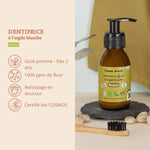 Les bienfaits du dentifrice à l'argile blanche gout pomme de 180 ml Comme Avant