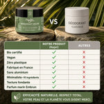 Déodorant solide Najel bio vegan comparé alternatives - Embrun certifié sans aluminium