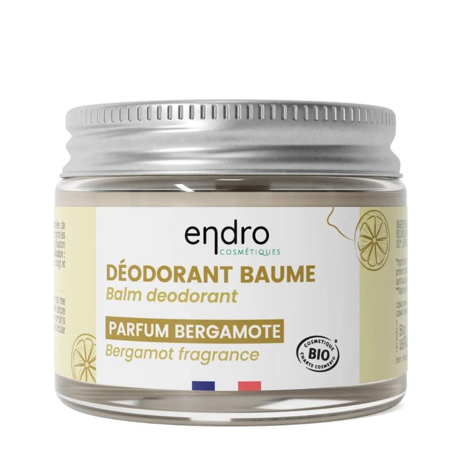 Un déodorant solide Bergamote et Arbre à Thé de la marque Endro