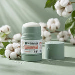 Déodorant stick rechargeable Centifolia coton 50g avec fleurs de coton fraîches