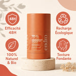 Déodorant stick rechargeable Endro Éclat de Soleil 50g naturel bio efficacité 48h
