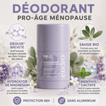 Déodorant stick rechargeable Endro ménopause 50g lavande avec ingrédients naturels et protection 48h