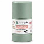 Déodorant stick rechargeable Centifolia Fleur de Coton 50g, bouchon vert sauge