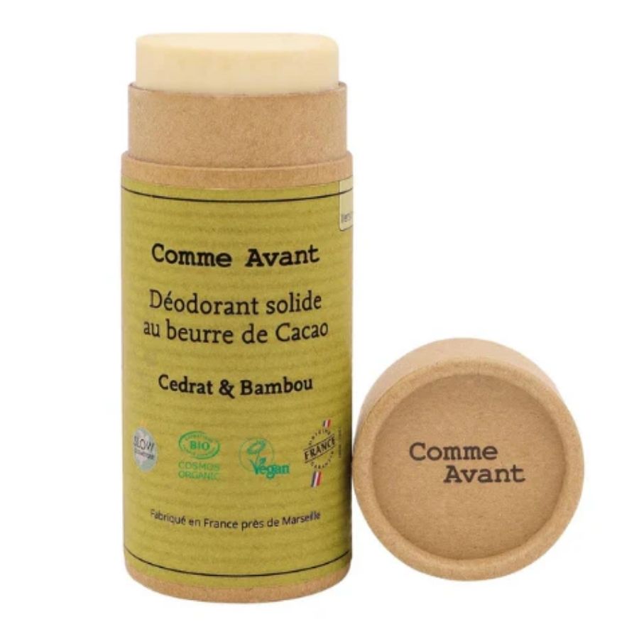 Un Déodorant Solide au Beurre de Cacao - Cédrat & Bambou - de 60 g de la marque Comme Avant