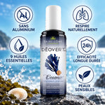Déovert Océanic déodorant naturel 100ml sans aluminium avec 9 huiles essentielles Laboratoire Saint Côme
