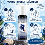 Déovert Océanic déodorant naturel 100ml - Guide d'utilisation en 4 étapes, Laboratoire Saint Côme