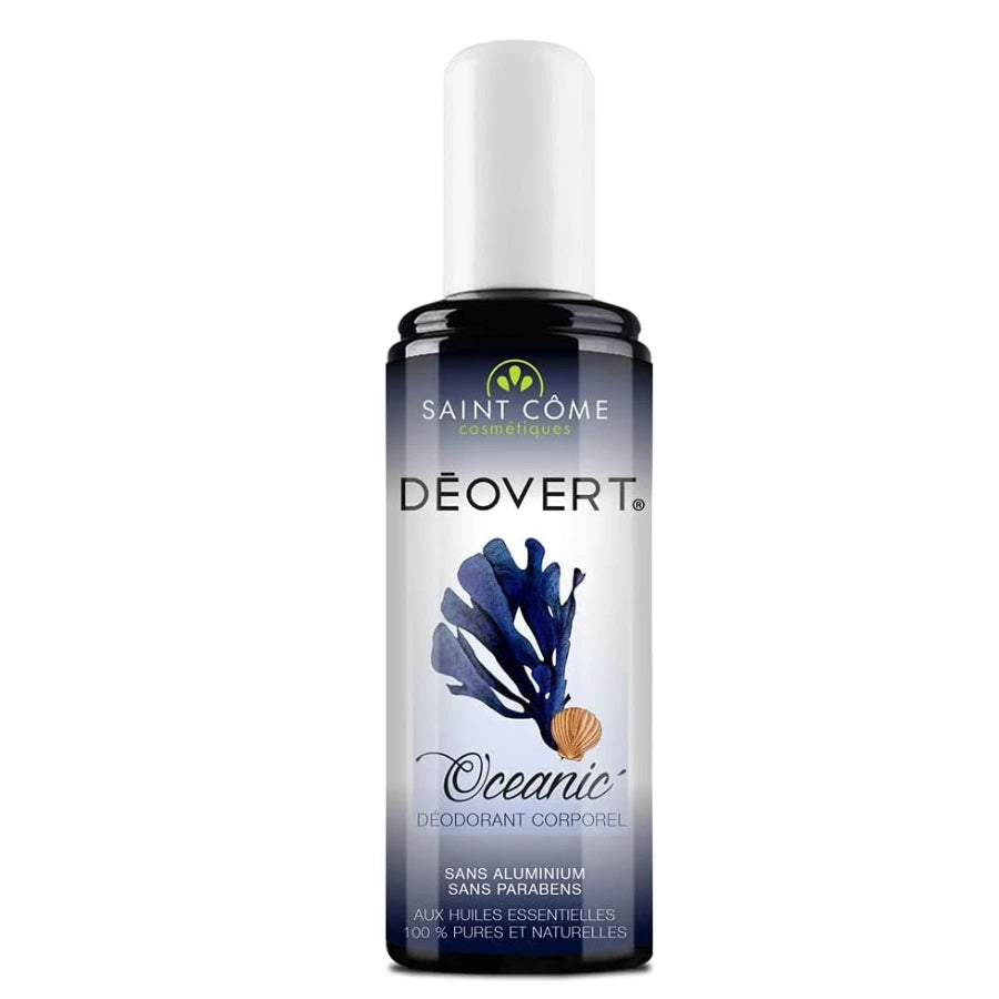 un flacon pulvérisateur de Déovert Océanic de 100 ml de la marque Laboratoire Saint Côme