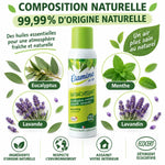 Désodorisant Etamine du Lys 125ml eucalyptus menthe lavande composition naturelle