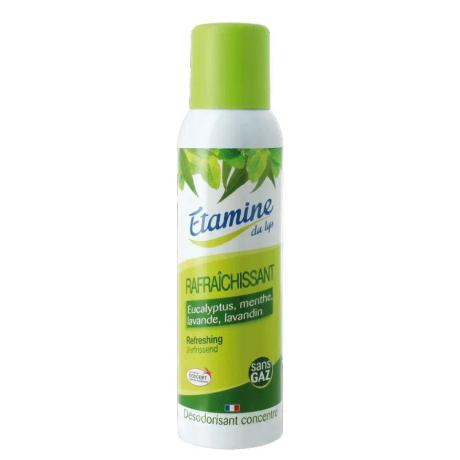 Spray rafraîchissant désodirisant de 125ml de la marque Etamine du Lys