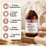 Complément Diabète naturel Phyto'Lab pour chiens et chats avec plantes hypoglycémiantes