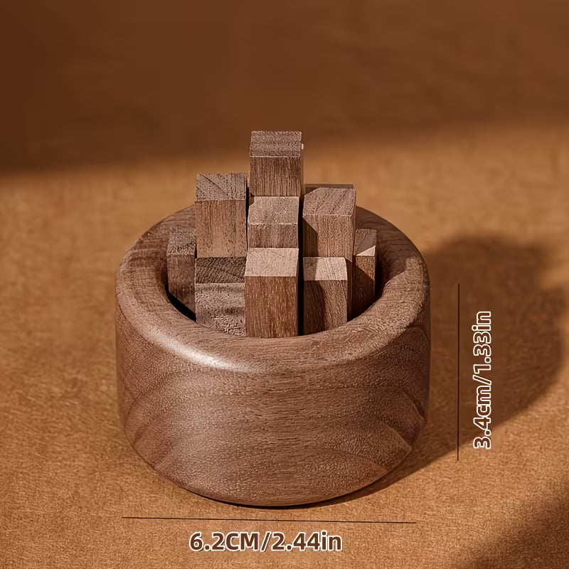 les dimensions du Diffuseur d'huiles essentielles en bois cylindrique déco