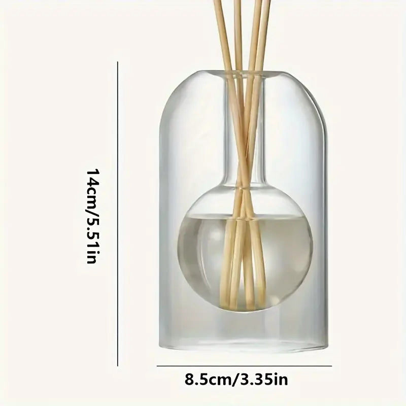 Lot De 12 Diffuseurs De Parfum Suspendus En Verre - Rechargeables Pour Huiles Essentielles - 2