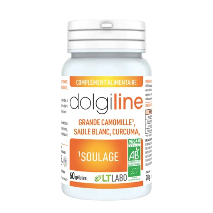 Boîte de 60 gélules de Dolgiline de la marque LT Labo