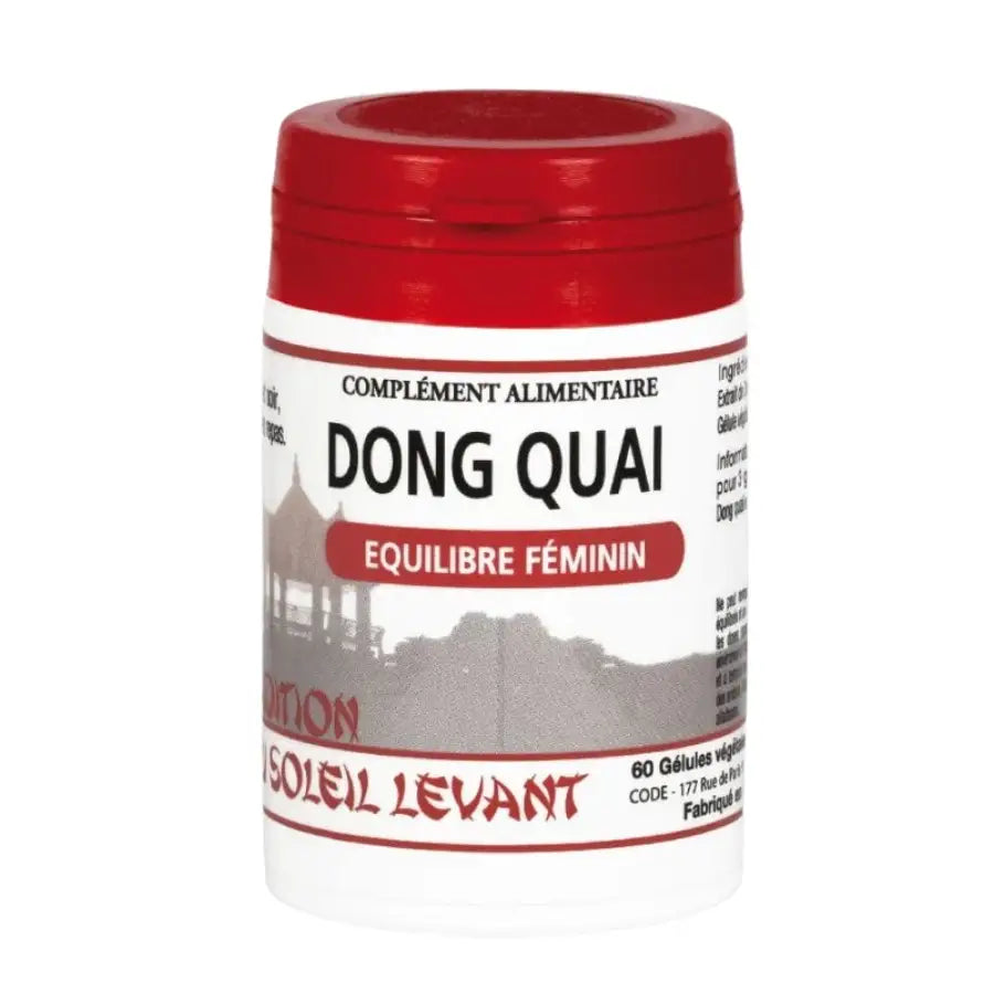 Boîte de 60 gélules de Dong Quai de la marque Tradition du Soleil Levant