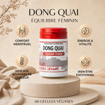 Dong Quai 60 gélules - Complément féminin avec bénéfices confort menstruel et énergie vitalité
