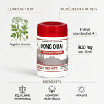 Dong Quai Angélique chinoise 60 gélules avec composition, ingrédients actifs et bienfaits