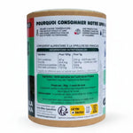 dos du pack de spiruline en poudre etika spirulina avec les valeurs nutritionnelles