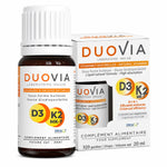 Duovia Vitamine D3 K2 MK7 flacon 20ml INOLAB complément alimentaire liquide