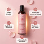 Eau Florale Rose de Damas Najel 200ml - Tonifie le teint et apaise les peaux sensibles
