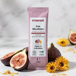 Eau micellaire Pimpant Figue & Calendula avec ingrédients naturels et fleurs séchées