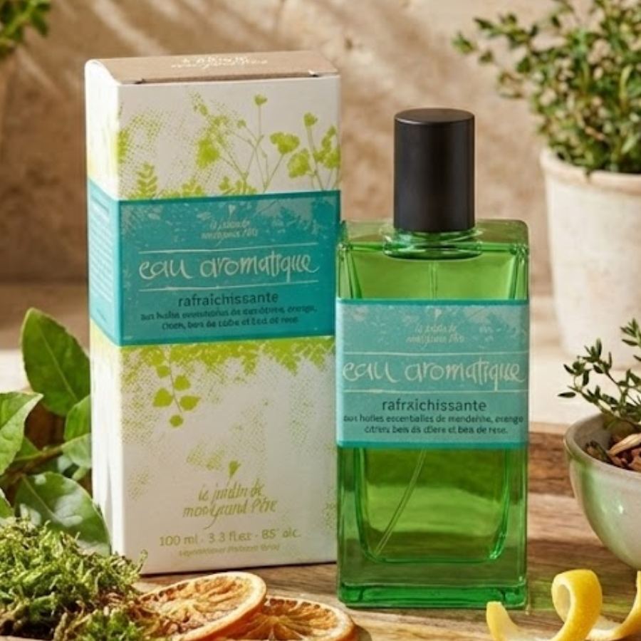 Eau Aromatique Rafraîchissante - 100 Ml - Jardin de mon Grand Père