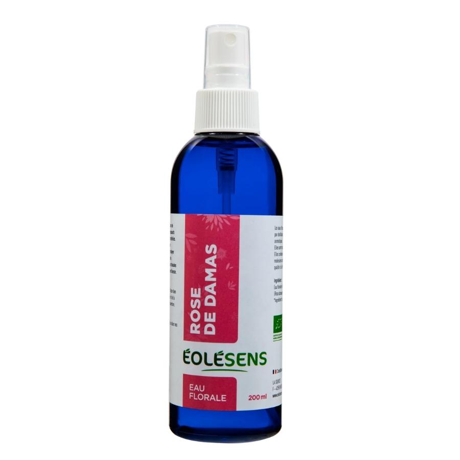 Eau Florale de Rose Bio Sans Alcool - 200 ml - Eolesens