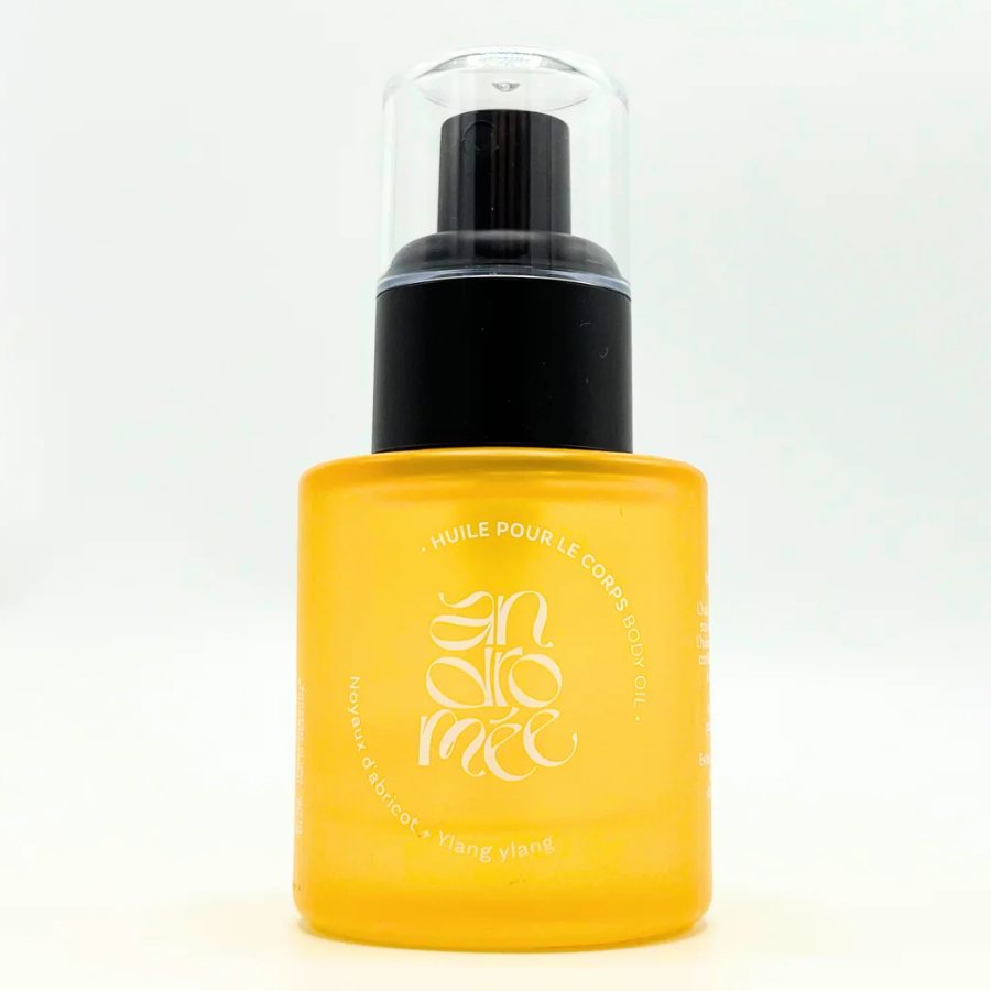 Huile corps Abricot & Ylang Ylang (Édition Limitée) 30 ml – Andromée