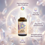 Élixir Cristal de Roche Ansil 30ml avec ses 5 bénéfices wellness chakras clarté équilibre