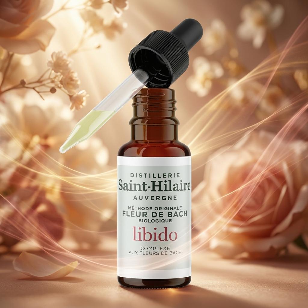 Elixir Fleur de Bach Libido 20ml Saint-Hilaire - Flacon bien-être sensuel