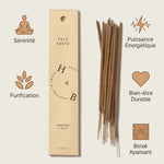 Encens Palo Santo x10 naturel avec bénéfices sérénité, purification et bien-être durable