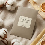 Enveloppe Parfumée Fleur de Coton Parfum de Grasse avec fleurs de coton et citron