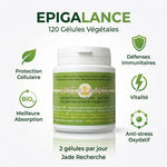 Epigalance 120 gélules - Protection cellulaire et défenses immunitaires - Jade Recherche