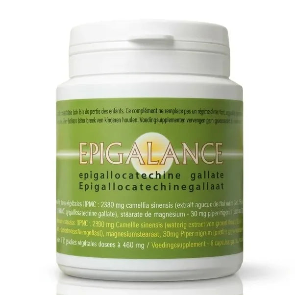 Epigalance 120 gélules Jade Recherche - Complément protection cellulaire en flacon blanc
