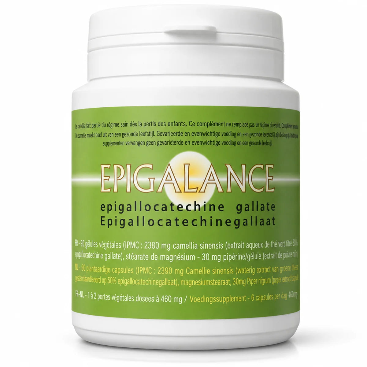Epigalance Protection Cellulaire 120 gélules Jade Recherche flacon blanc étiquette verte