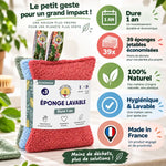 Éponges lavables écologiques Anotherway lot de 3 - avantages durabilité et écologie