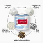 Estocalm anti-reflux 60 capsules avec ingrédients calcium magnésium zinc alginate sodium
