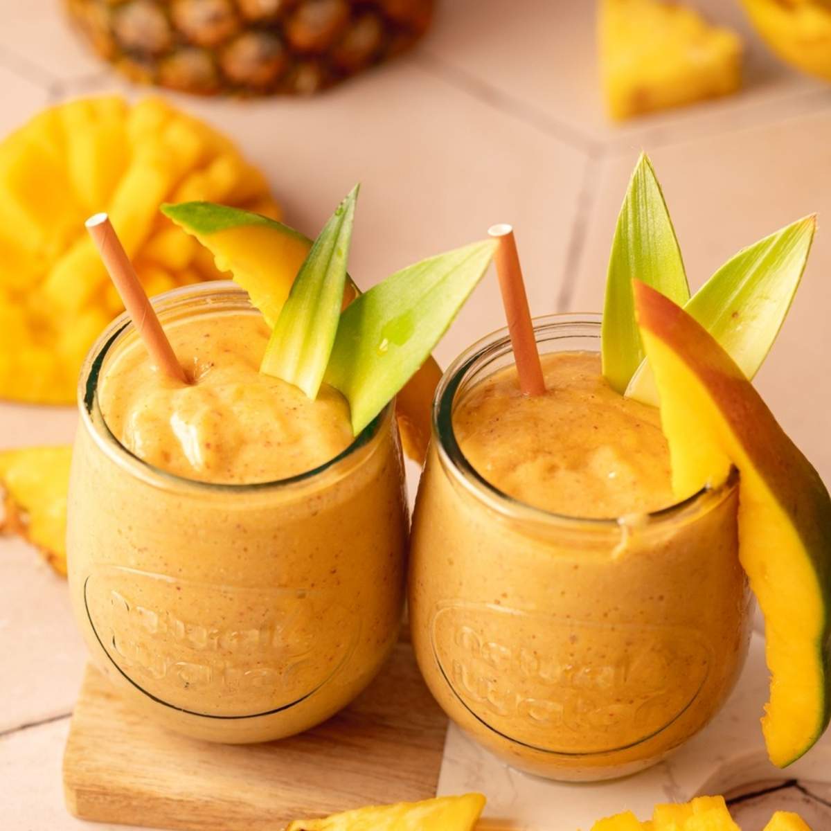 Une boisson à base de mangue et baobab.