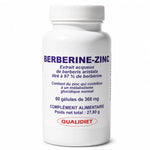 Berberis Aristata et Zinc Qualidiet - 60 gélules complément alimentaire