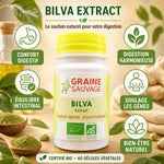 Extrait de Bilva Bio 60 gélules Graine Sauvage avec bénéfices digestifs et bien-être naturel