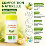 Extrait de Bilva Bio 60 gélules Graine Sauvage avec composition naturelle et ingrédients actifs