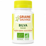 Extrait de Bilva Bio 60 gélules Graine Sauvage - Flacon blanc avec bouchon jaune-vert
